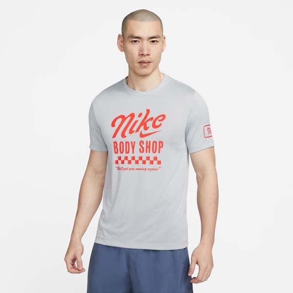 【ネコポス送料無料】ナイキ NIKE メンズ 半袖 ドライフィット RLGD ボディショップ S/S Tシャツ 練習 部活 スポーツウェア FD0129-012