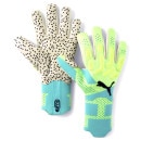 プーマ PUMA フーチャーグリップ ULT NC 041841-02 サッカー キーパーグローブ GKグローブ グリーン|キーパー用品|サッカー