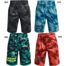アンダーアーマー UNDER ARMOUR ジュニア ハーフパンツ UAスタント3.0プラス ショーツ 〈オールオーバープリント〉（トレーニング/BOYS） 1373527|ジュニアアパレル|スポーツ