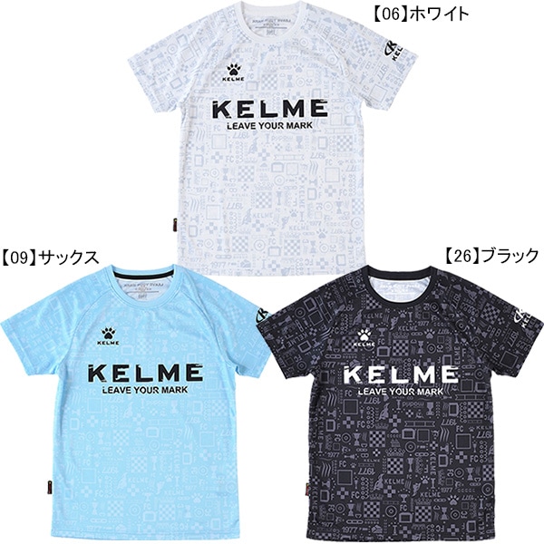 【ネコポス送料無料】【ジュニア】 ケルメ KELME Jr. プラクティスシャツ K23S140J プラシャツ Tシャツ 練習着 子供用