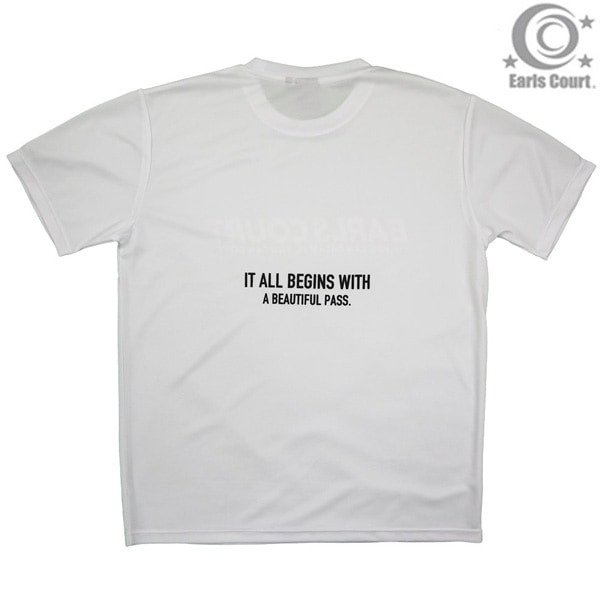 【ネコポス送料無料】アールズコート Earls Court  タイダイロゴ EC-S030 Tシャツ 半袖 プラクティスシャツ プラシャツ 吸汗速乾性 トレーニングトップ