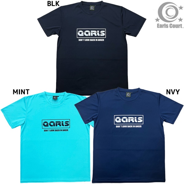 【ネコポス送料無料】アールズコート Earls Court  BOXロゴ レガテ EC-S042 Tシャツ 半袖 プラクティスシャツ プラシャツ 接触冷感 吸汗速乾