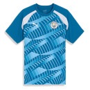 マンチェスター シティ MCFC 2023-24 プレマッチ シャツ 772844-10 半袖 レプリカ プラクティスシャツ ブルー プーマ PUMA|サッカーウェア・フットサルウェア|サッカー