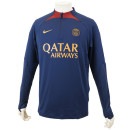 パリサンジェルマン PSG 2023-24 ストライク Dri-FIT ドリルトップ DX3108-499 トレーニングトップ 長袖 練習着 ネイビー ナイキ NIKE|サッカーウェア・フットサルウェ