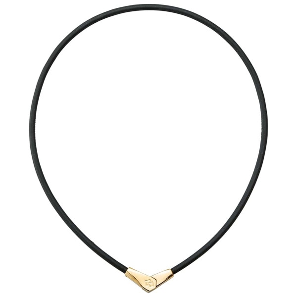 【ネコポス送料無料】コラントッテ Colantotte 磁気ネックレス Necklace ALT ネックレス オルト ABARA52 ブラック×ゴールド