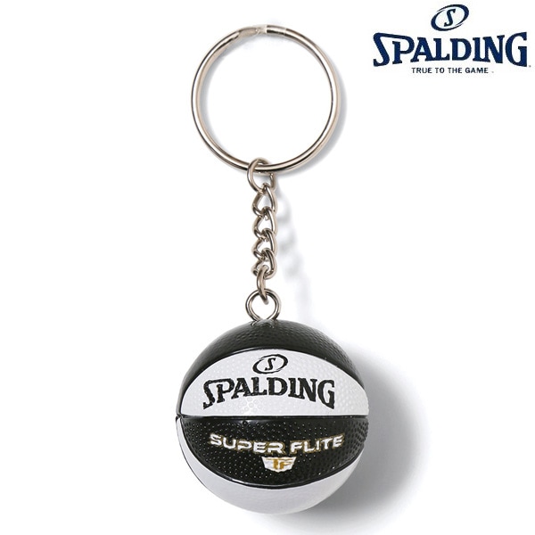 スポルディング SPALDING バスケットボール アクセサリー スーパーフライト バスケットボール型キーチェーン 11-009SF