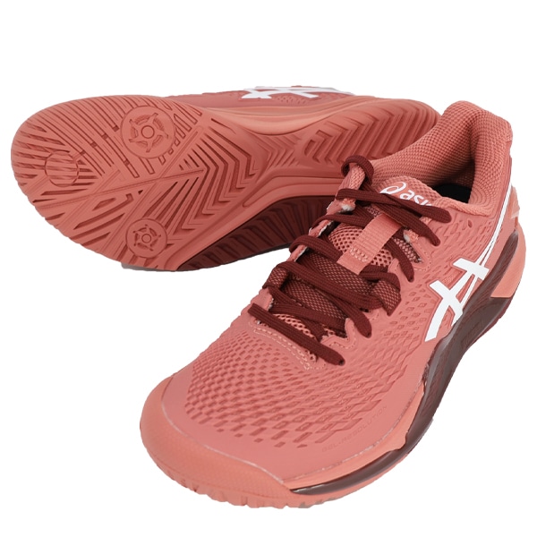 アシックス asics テニスシューズ レディース GEL-RESOLUTION 9 オールコート 1042A208-600