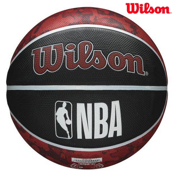 Wilson ウイルソン NBA公式 バスケットボール マイアミ・ヒート 7号 ラバー 屋外向け ウィルソン WTB1500XB-MIA