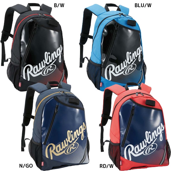 ローリングス RAWLINGS 少年 野球 ジュニアバックパック 22L EBP13F04 リュックサック バット収納