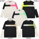 【ネコポス送料無料 ジュニア】 スパッツィオ spazio アシンメトリー カラーパネル ロングプラシャツ GE-0941 子供用 長袖 プラクティスシャツ 練習着|JR.サッカーウェア・フットサルウ