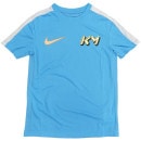 【ネコポス送料無料】【ジュニア】 ナイキ NIKE YTH KM Dri-FIT トップ FD3146-416 プラクティスシャツ 半袖 練習着 バルチックブルー 子供用|JR.サッカーウェア・フット