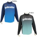【ネコポス送料無料】 ゴレアドール goleador 裏起毛 昇華 ストレッチスムース ハイネック トップ G-2515 トレーニングトップ 防寒 メンズ|サッカーウェア・フットサルウェア|サッカー