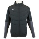 プーマ PUMA 裏起毛 INDIVIDUAL WINTERIZED ジャケット 658885 トレーニングトップ 防寒 ブラック メンズ|サッカーウェア・フットサルウェア|サッカー