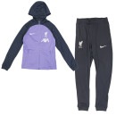【ジュニア】リバプール LFC 2023-24 ストライク Dri-FIT フーデッド トラックスーツ DZ0946-568 レプリカ トレウェア 上下セット 子供用 ナイキ NIKE|サッカーウェア