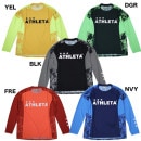 【ネコポス送料無料】アスレタ ATHLETA プラクティスシャツ メンズ サッカー フットサル プラシャツ 長袖 練習 部活 個サル SP-221|メンズ一般アパレル|スポーツアパレル