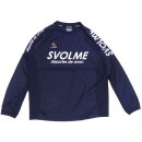 【ネコポス送料無料】【ジュニア】 スボルメ SVOLME JrピステトップU8 18-03101 トレーニングウェア ネイビー 子供用|JR.サッカーウェア・フットサルウェア|サッカー