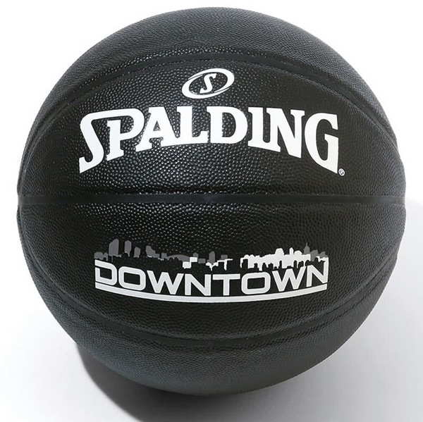 スポルディング SPALDING バスケットボール ダウンタウン 5号球 ブラック 76587J