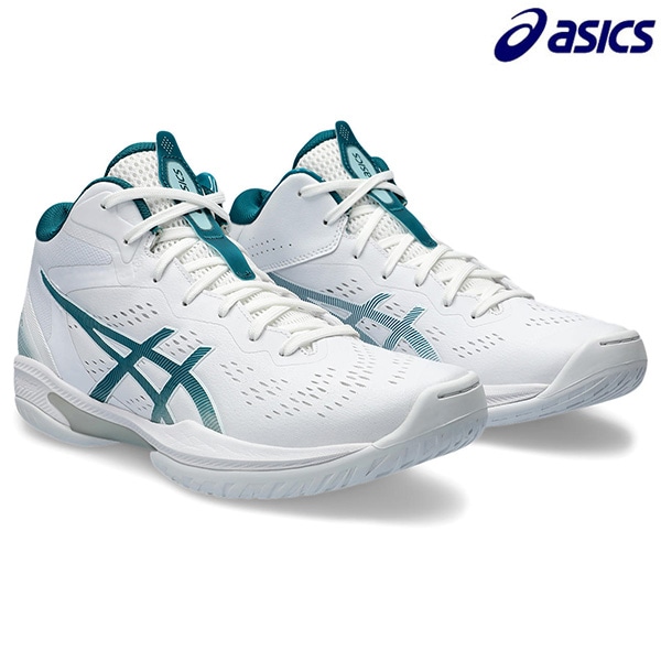 アシックス asics メンズ レディース バスケットボールシューズ ゲルフープ V16 GELHOOP V16 1063A078-101 バッシュ 軽量 スタンダード ホワイト