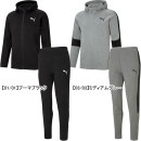 プーマ PUMA EVOSTRIPE コア フーデッドジャケット パンツ 上下セット 588889/588892 スウェット ジップパーカー ロングパンツ メンズ|サッカーウェア・フットサルウェア|サ