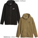 プーマ PUMA ESS ELEVATED シェルパ ジップ フーディー 678447 カジュアル ボア ジップ スウェットパーカー メンズ|サッカーウェア・フットサルウェア|サッカー