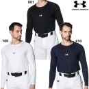 【ネコポス送料無料】アンダーアーマー UNDER ARMOUR 野球 アンダーシャツ 長袖 ヒートギア フィッティドL/Sクルー 1384731 |ウェア|野球