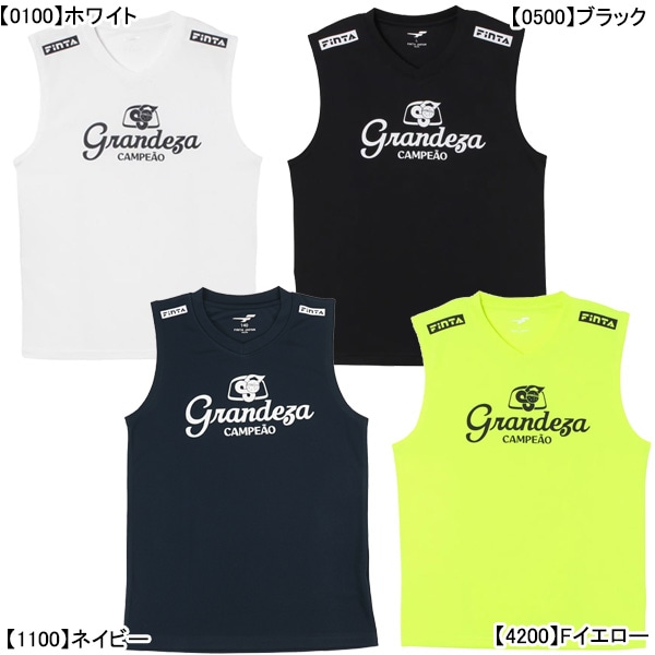 【ネコポス送料無料】【ジュニア】 フィンタ FINTA ＧＤＺノースリーブシャツ FT4155 プラシャツ インナーシャツ 子供用