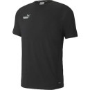 【ネコポス送料無料】 プーマ PUMA TEAMFINAL カジュアル SS Tシャツ 658106 半袖 普段着 オフピッチ ブラック メンズ|サッカーウェア・フットサルウェア|サッカー