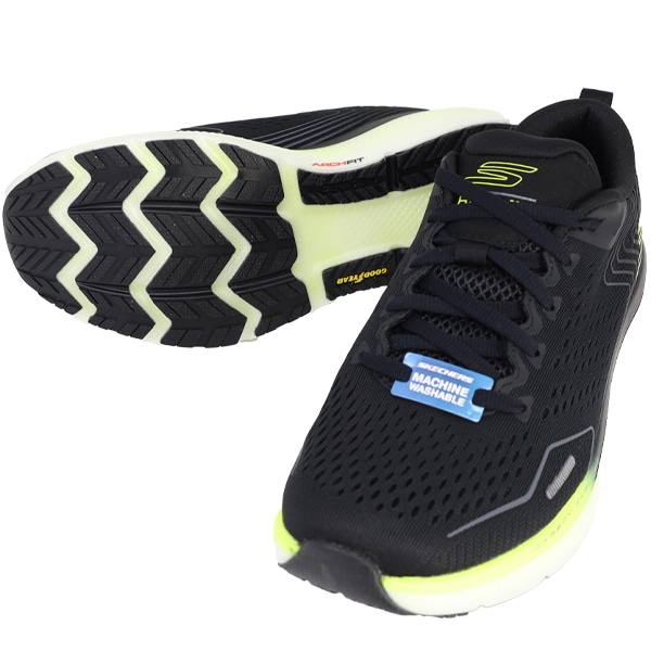 ゴーラン ライド 11 スケッチャーズ skechers 246079 ブラック メンズ ランニングシューズ 