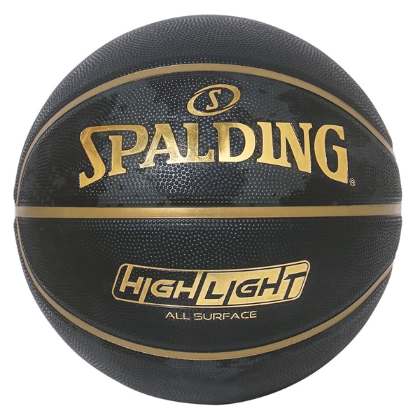 スポルディング SPALDING バスケットボール ハイライト ゴールド ラバー 6号球 85-094J