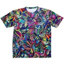 【ネコポス送料無料】 アールズコート Earls Court プラクティスシャツ PSYCHEDELIC EC-SG025 プラシャツ 半袖 メンズ|サッカーウェア・フットサルウェア|サッカー