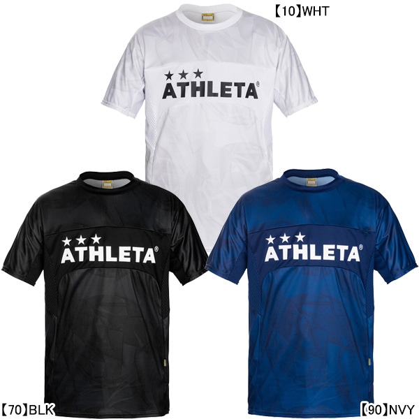 【ネコポス送料無料】 アスレタ ATHLETA プラクティスシャツ 02343 プラシャツ Tシャツ 半袖 練習着 メンズ