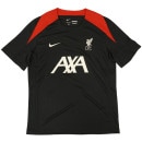 リバプール LFC 2024-25 ストライク Dri-FIT ショートスリーブ ニット トップ FN9838-013 レプリカ プラシャツ ブラック ナイキ NIKE|サッカーウェア・フットサルウェ