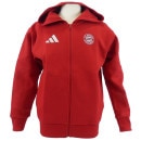 バイエルンミュンヘン BAY 2024-25 アンセムジャケット JNP01-IT4121 レプリカ パーカー フード ジップ チームパワーレッド アディダス adidas|サッカーウェア・フットサル