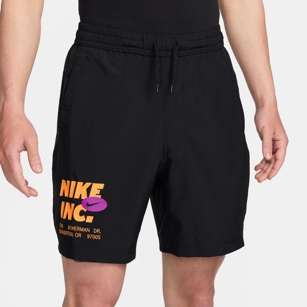 ナイキ NIKE メンズ ハーフパンツ フォーム FN3993-010 Dri-FIT 18cm フィットネスショートパンツ