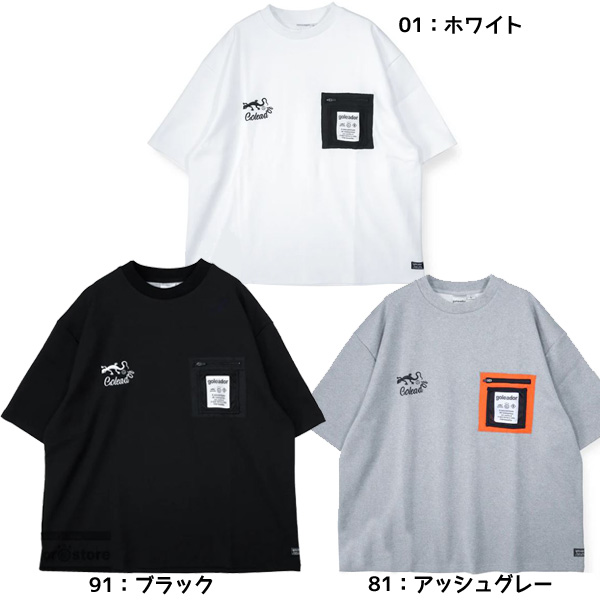 【ネコポス送料無料】ゴレアドール goleador メンズ Tシャツ 2フェイス クール天竺 ビックシルエットTシャツ G2596