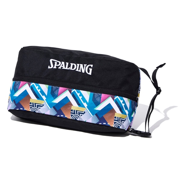 スポルディング SPALDING バスケットボール シューズケース シューズバッグ ジオメトリック 42-002GE