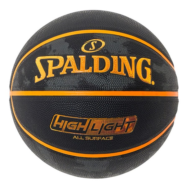 スポルディング SPALDING バスケットボール ハイライト オレンジ ラバー 5号球 85-157J