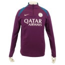 パリサンジェルマン PSG 2024-25 ストライク Dri-FIT ドリル トップ FN9841-613 レプリカ トレーニングウェア 長袖 ボルドー ナイキ NIKE|サッカーウェア・フットサル