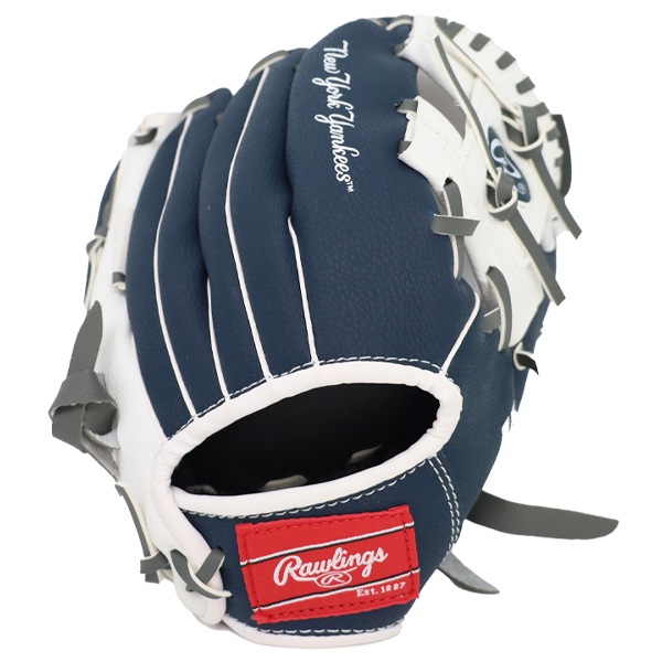【未使用タグ付き】ローリングス 軟式野球グローブ ニューヨークヤンキース Rawlings ローリングス ジュニア HYPER TECH MLB TEAM