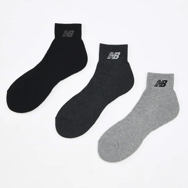 ニューバランス NEW BALANCE スポーツ ソックス ミッドレングス3Pソックス LAS35705-AS1 メンズ レディース 靴下