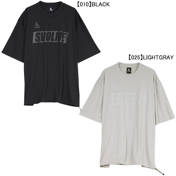 【ネコポス送料無料】 スボルメ SVOLME シルキーDRYストレッチロゴT 1243-33500 プラクティスシャツ 半袖 メンズ