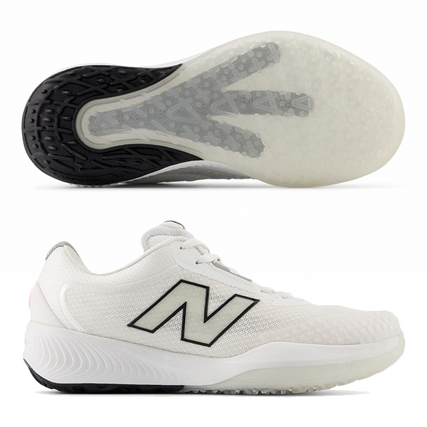ニューバランス New Balance レディース テニスシューズ オムニ クレー Fuelcell 996 v6 WCO996J6-D D ホワイト