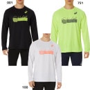 【ネコポス送料無料】アシックス asics メンズ ランニングシャツ グラフィックドライ長袖シャツ 2091A717 Tシャツ|ランニング