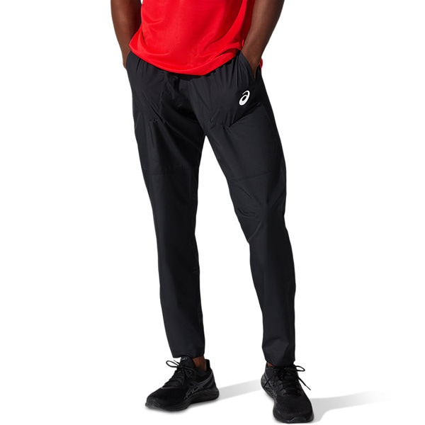 【ネコポス送料無料】アシックス asics メンズ ランニング パンツ ランニングドライウーブンパンツ 2011C363 ウインドブレーカー 防風 はっ水 