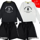 【上下セット ジュニア】スパッツィオ spazio Jr. PIPPO ロングプラシャツ メッシュプラパン GE1026/GE1027 プラクティスセット 子供用|JR.サッカーウェア・フットサルウェ