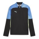 【ジュニア】プーマ PUMA INDIVIDUAL ファイナル 1/4 ジップ トップ 659854-02 練習着 プーマブラック 子供用|JR.サッカーウェア・フットサルウェア|サッカー