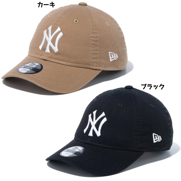ニューエラ NEWERA 野球 アクセサリー キャップ Youth 9TWENTY ウォッシュドコットン ニューヨーク ヤンキース  ハンドウォッシャブル 13565798 13565799135657