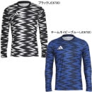 【ネコポス送料無料】 アディダス adidas グラフィック プラクティスシャツ 長袖 KPW05 プラシャツ 練習着 メンズ|サッカーウェア・フットサルウェア|サッカー
