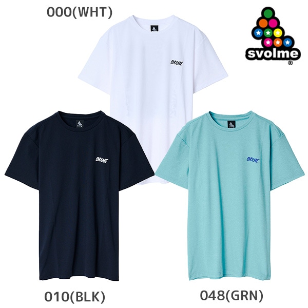 【ネコポス送料無料】SVOLME スボルメ レター ハーフスリーブ 半袖 Tシャツ メンズ 7243-21600