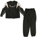 【ジュニア】アールズコート Earls Court FTB 裏メッシュ ピステ 上下セット EC-FSP005J トレーニングウェア トップ パンツ ブラック 子供用|JR.サッカーウェア・フットサル